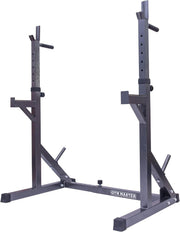 Adjustable Squat Rack Stand Bench Press Dip Bars 250kg Home Gym