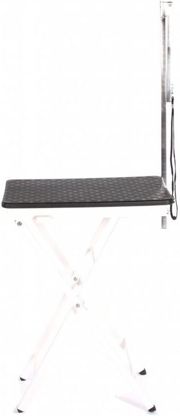 Portable Dog Grooming Show Table Foldable Non Slip Black