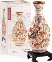 3D Puzzle Flower Vase DIY Home Decor Autumn Floral Gift 160 Pieces
