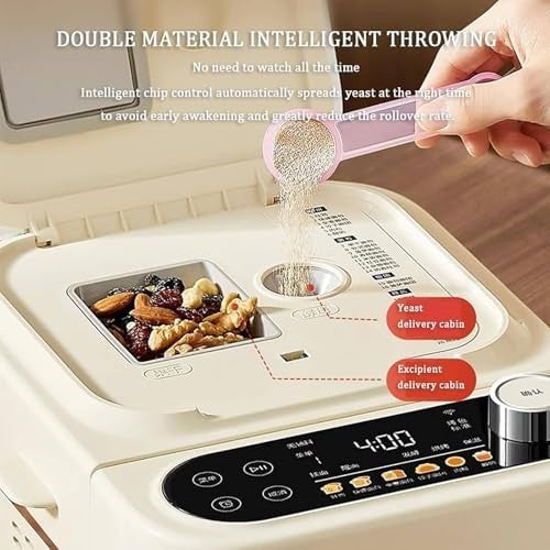 Premium Bread Maker 26 Preset Functions Sourdough Artisan with Adjustable Crust