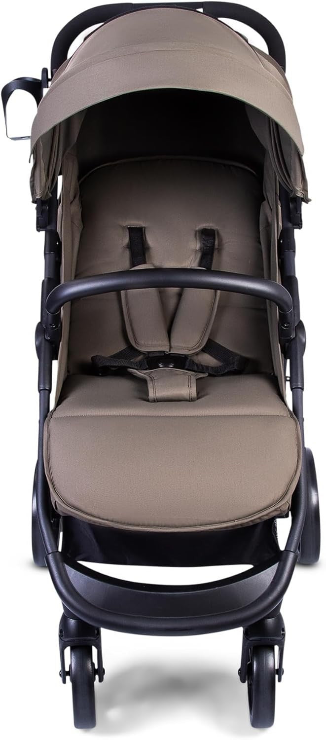 Red Kite Push Me Urbana Stroller Khaki Jogging Pram for Newborns