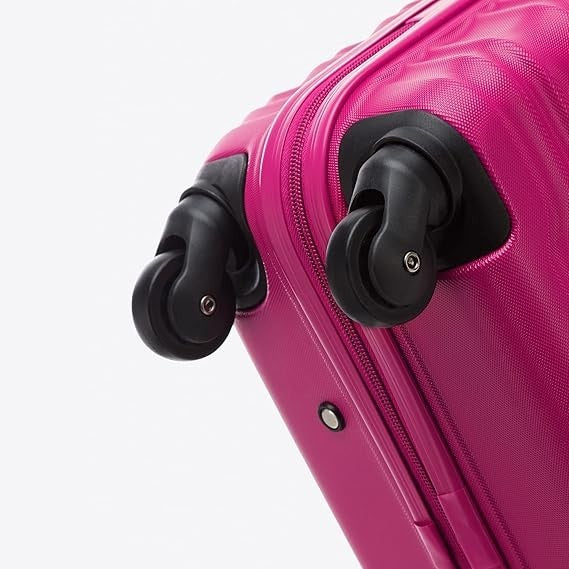 Lightweight Cabin Suitcase Carry On 4 Wheel Spinner Lock 34L
