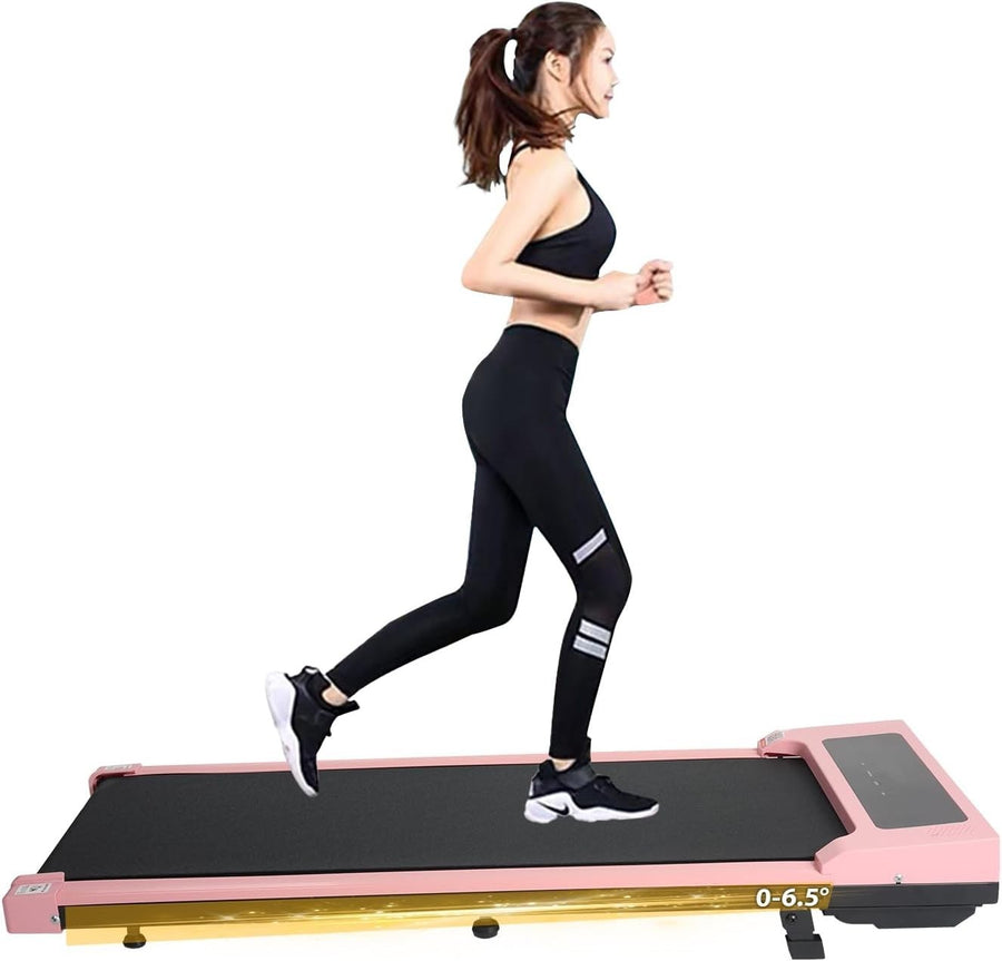 Foldable Under Desk Treadmill with Incline, App & Bluetooth Music