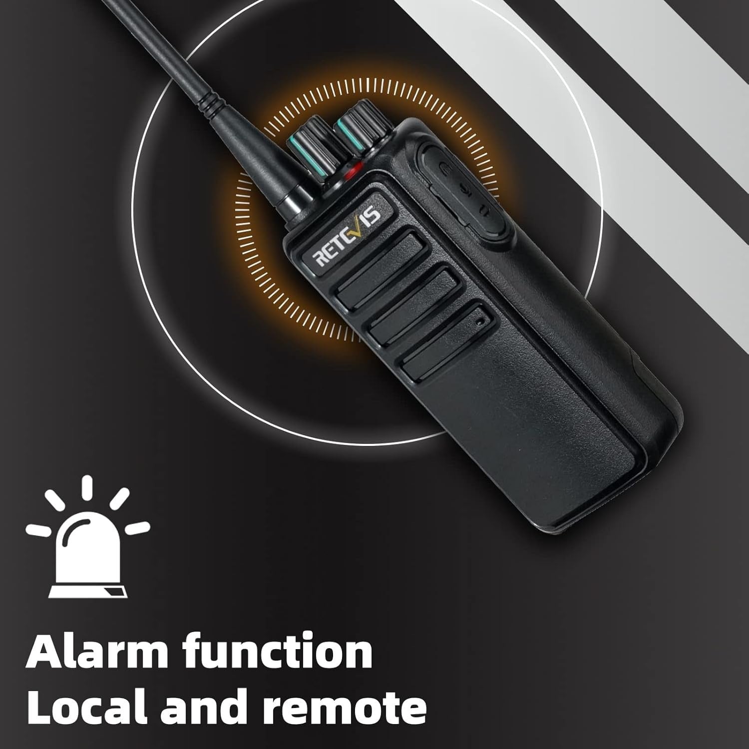 Long Range Walkie Talkies 2 Pack VOX Rechargeable Headset PMR446