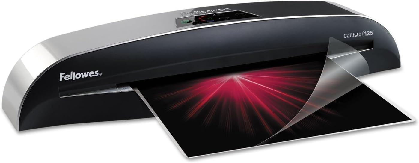 A4 Laminator Fast Office Machine 5-Min Warm-Up Anti-Jam 125 Micron