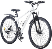 Lightweight 27.5" Mountain Bike 21-Speed Aluminum Frame Lockout Suspension