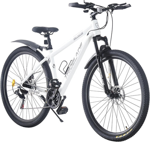 Lightweight 27.5" Mountain Bike 21-Speed Aluminum Frame Lockout Suspension