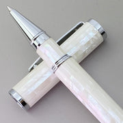 Luxury White Mother of Pearl Rollerball Pen Gift Set