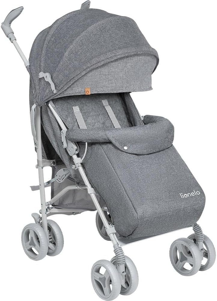 Compact Travel Pushchair Lie Flat, Rotating Handles, 7kg Lightweight