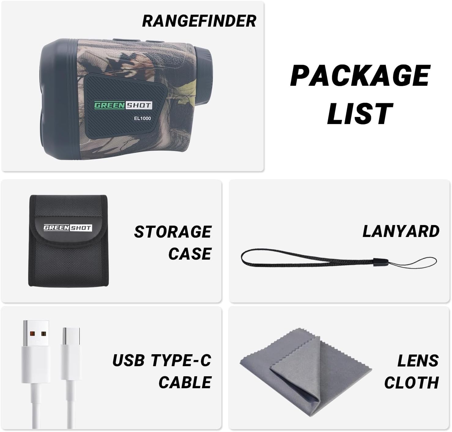 Golf Rangefinder 1200 Yards Slope Flag Lock Speed Rechargeable