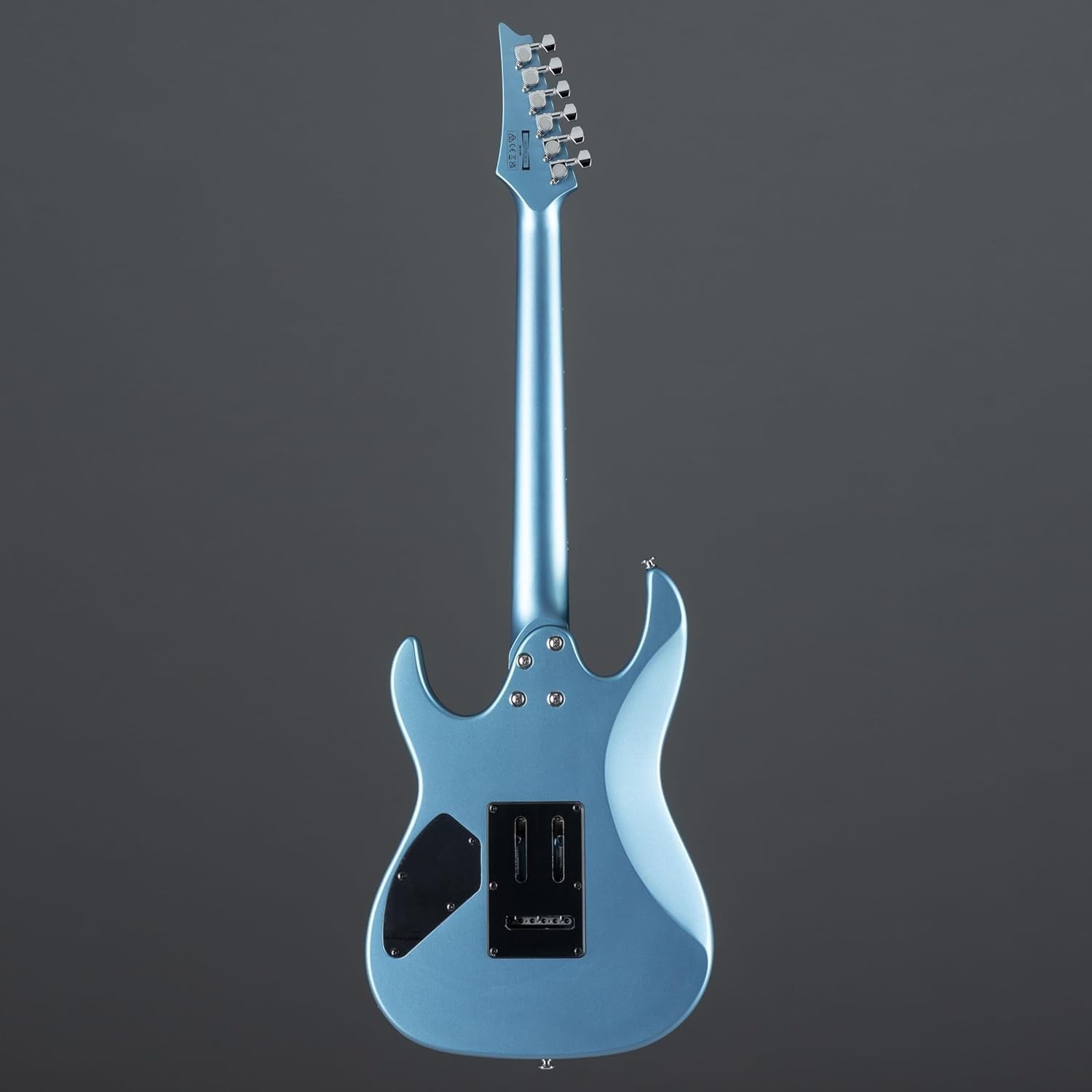 6 String Electric Guitar H-H Tremolo Maple Neck Blue Matte