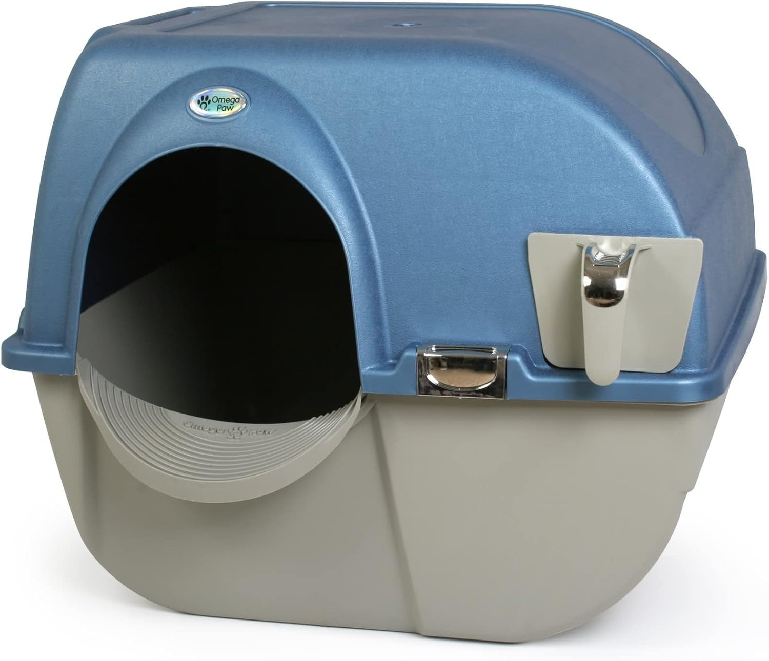 Self Cleaning Cat Litter Box Large Roll n Clean No Scoop Waste Tray