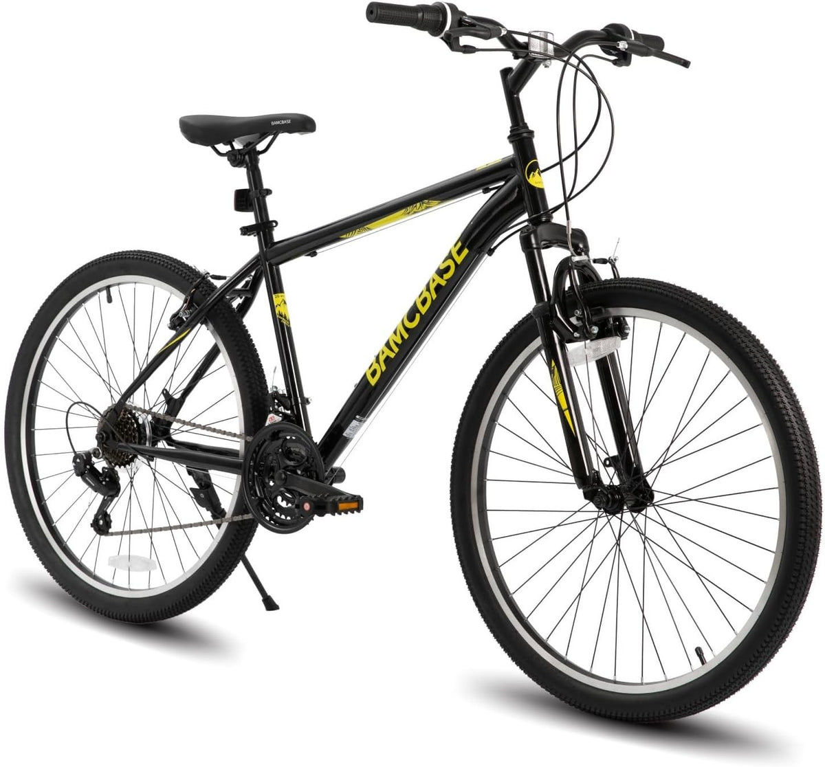 27.5” Mountain Bike 21 Speed Adult MTB Steel Frame V Brake Trail Ride