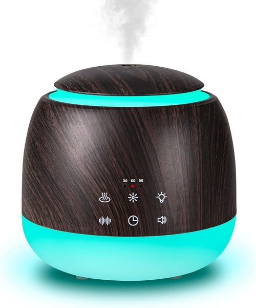 White Noise Sound Machine & Essential Oil Diffuser, Night Light & Timer