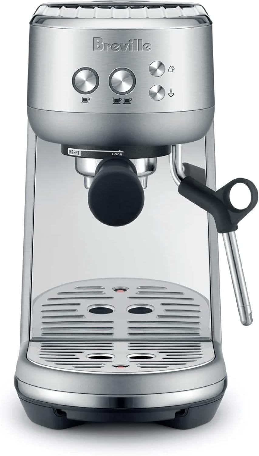 Compact Espresso Coffee Machine | 3-Second Heat Up | Milk Frother | 1560W