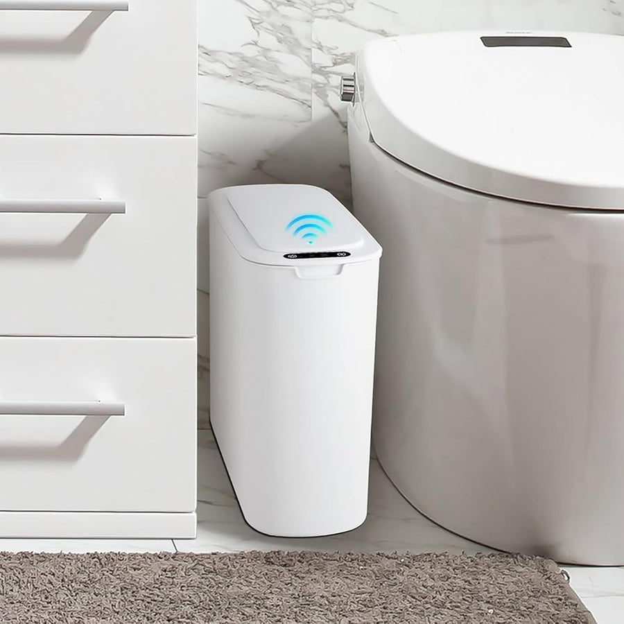 25L Sensor Kitchen Bin Automatic Touchless Motion Lid White