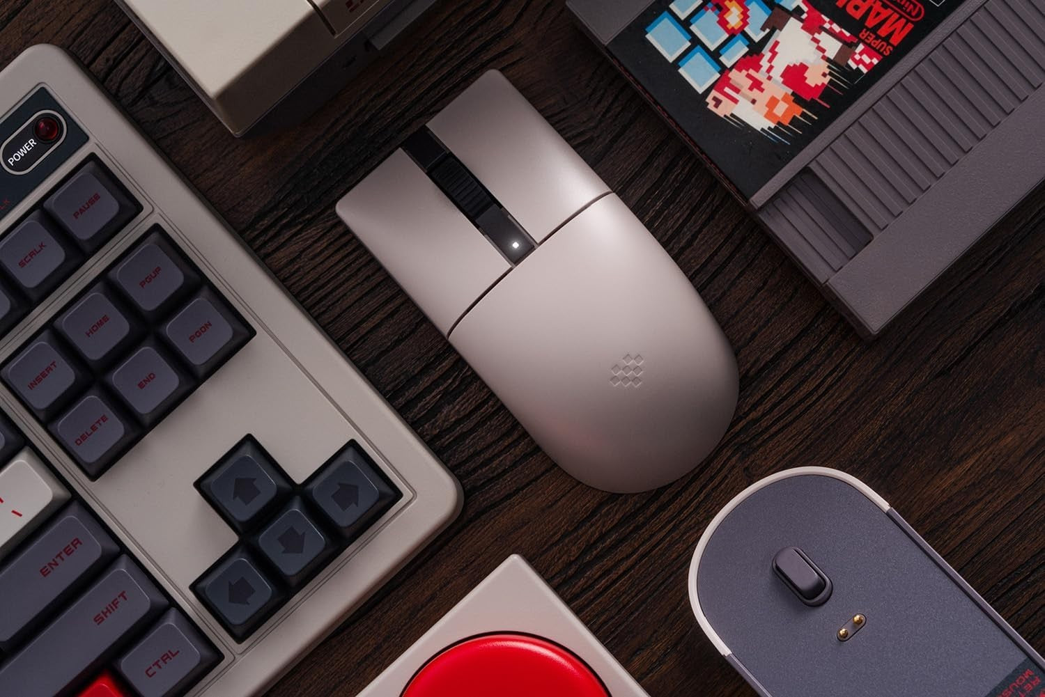 Retro Gaming Mouse 26K DPI Wireless Bluetooth 4KHz Dock RGB