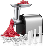 3200W Electric Meat Grinder Sausage Maker Mincer 3 Plates Stainless
