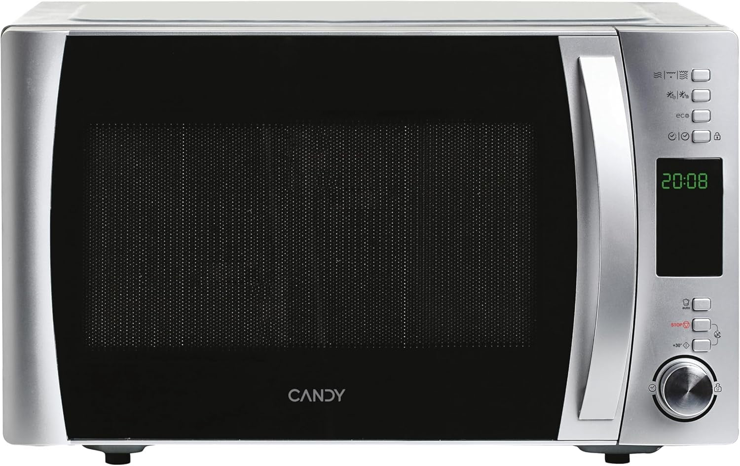 Silver 22L Digital Microwave 800W Grill Energy Class