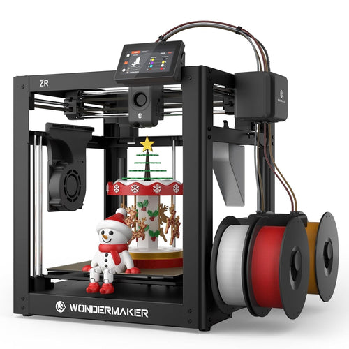 High Speed Multicolor 3D Printer Metal Frame Large Build Precision
