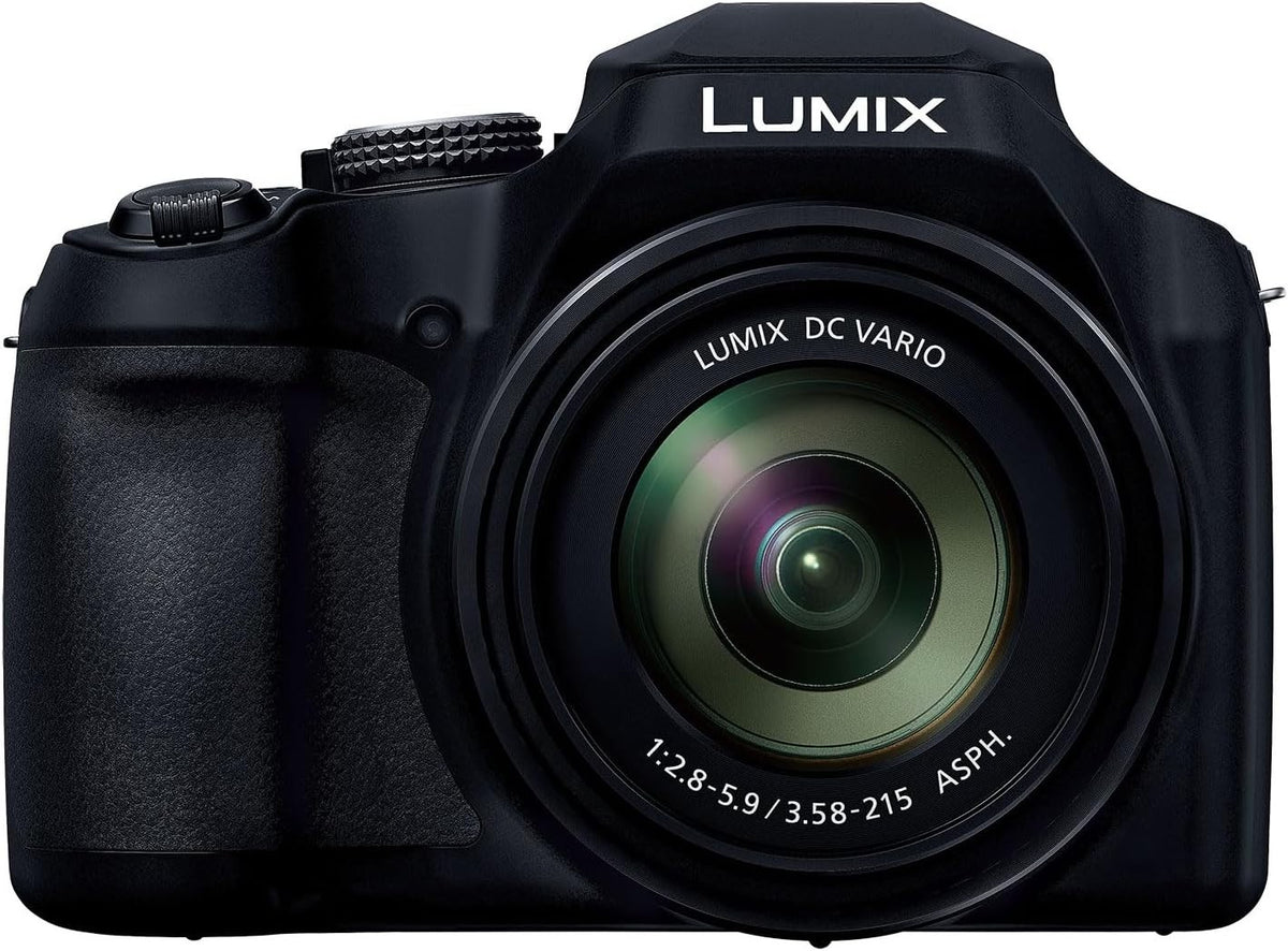 18.1MP 4K Bridge Camera 60X Zoom OLED Viewfinder USB-C Black