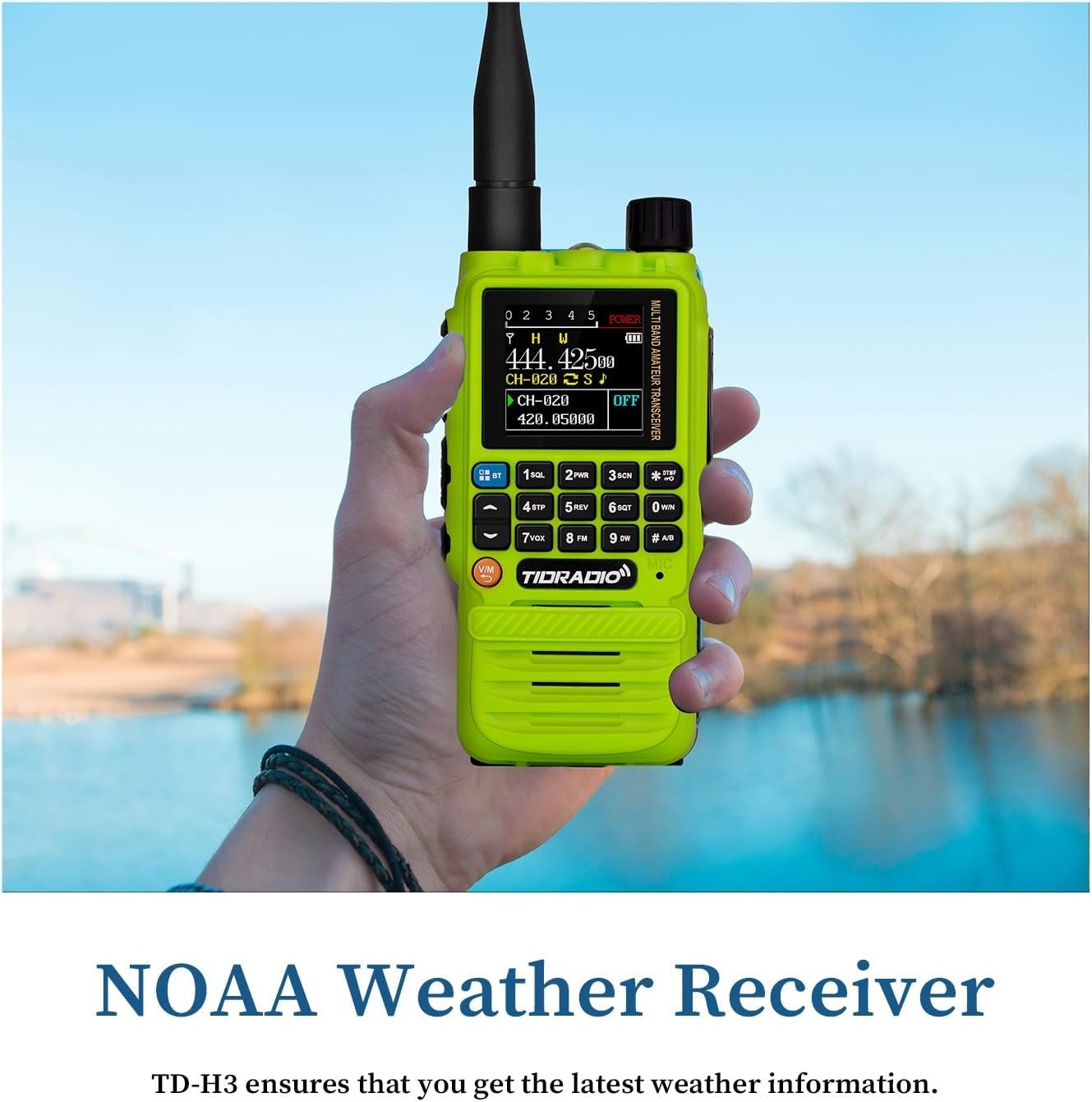 Ham Radio Airband 199CH Bluetooth Programming 2500mAh Long Range