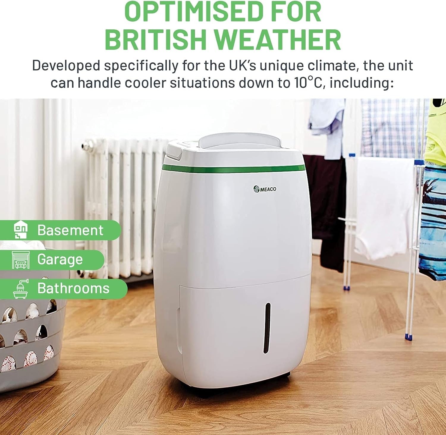 20L Dehumidifier Air Purifier 2 in 1 HEPA Low Energy Large Home