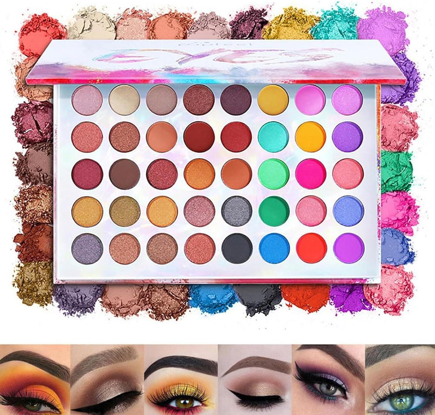 All In One Makeup Kit 27PCS Full Face Set Eyeshadow Lipstick Case