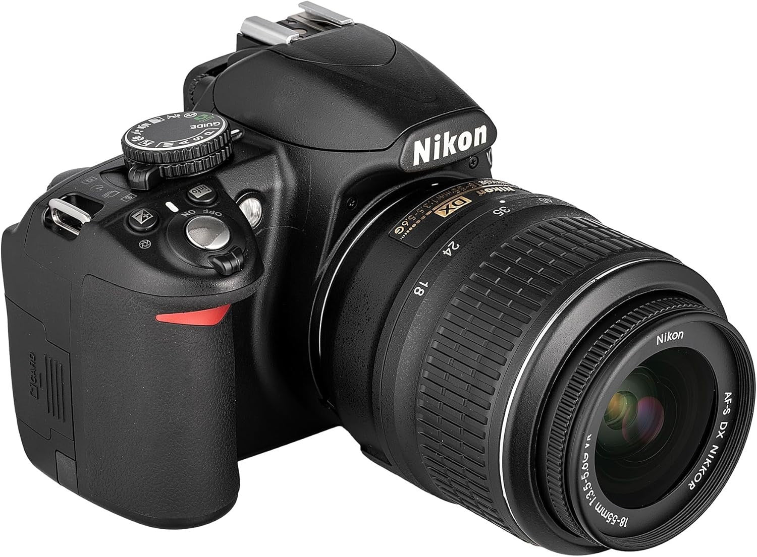 14.2MP DSLR Camera 18-55mm VR Lens HD Video Live View Photography Kit