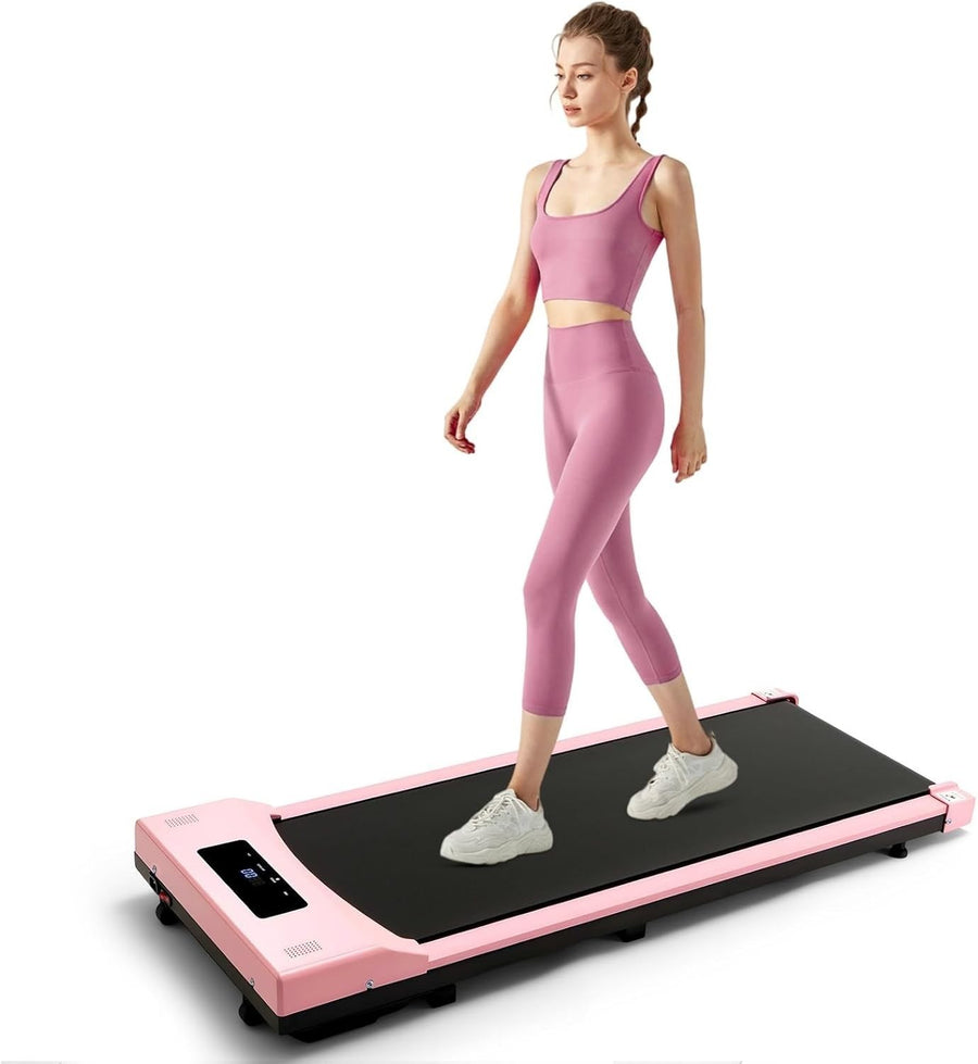 Ultra Slim Under Desk Treadmill 2.5HP Quiet Walking Pad 1–8 km/h Home Office