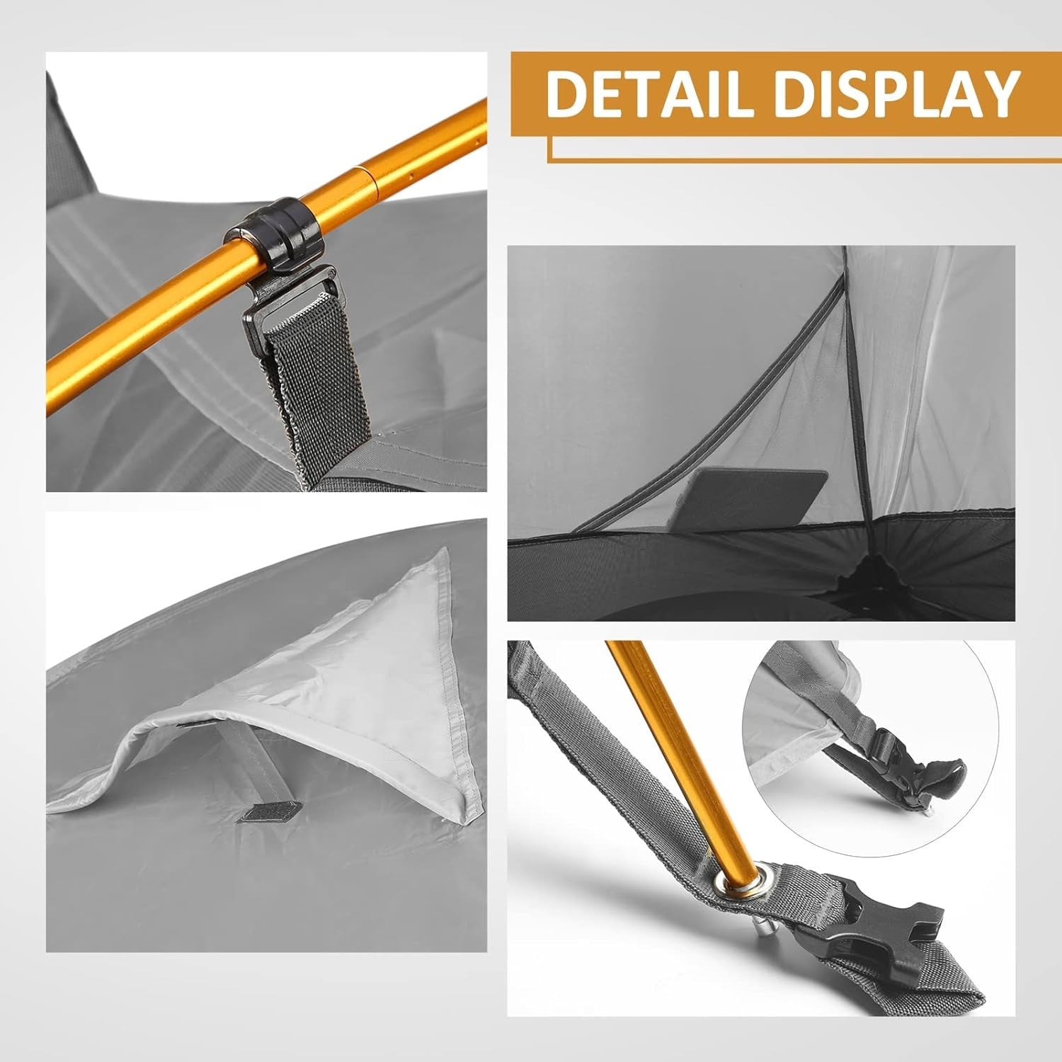 2 Person Ultralight Camping Tent Waterproof 3-4 Season Dome