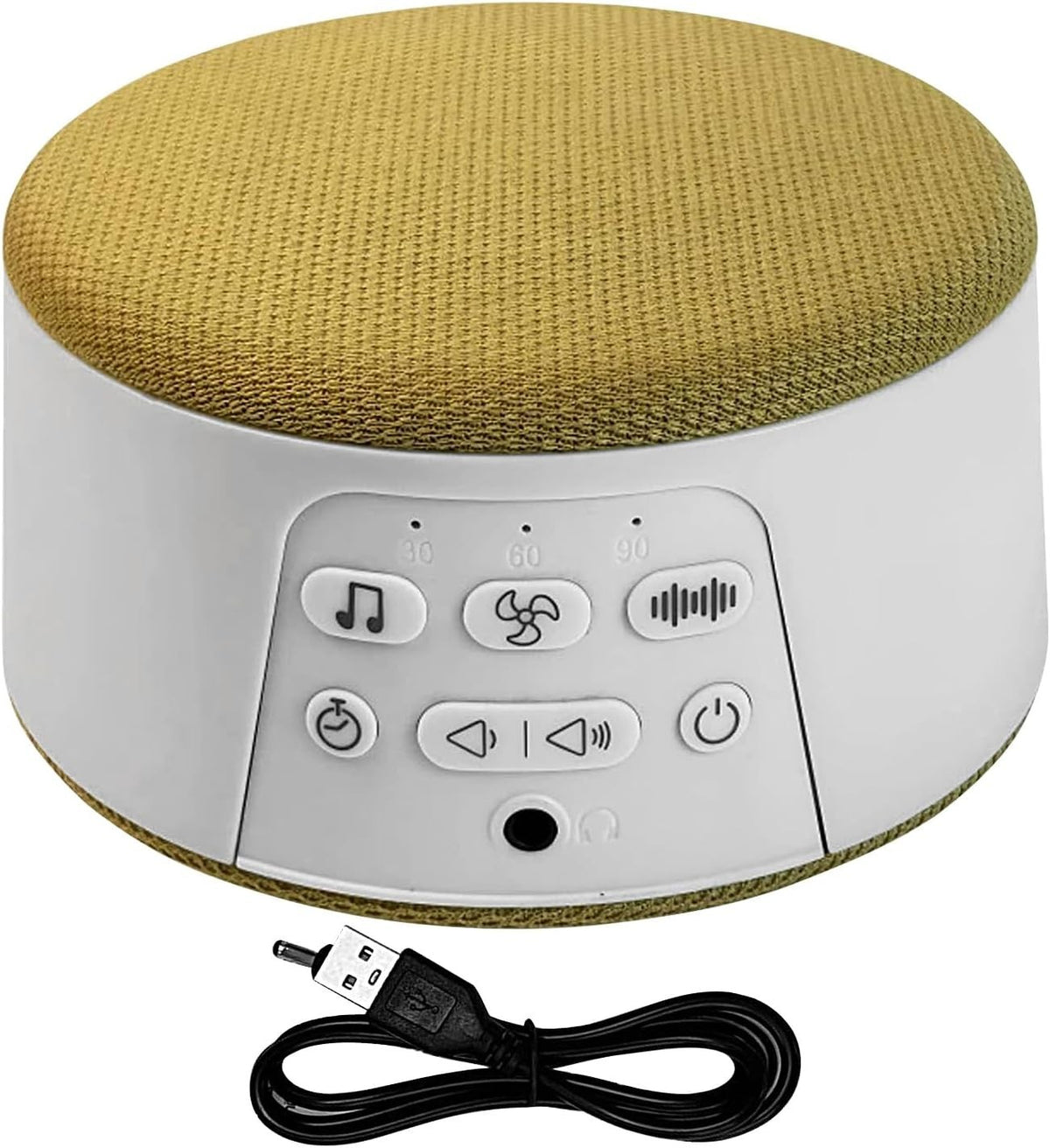 White Noise Machine with Diffuser, Humidifier, 10 Sounds & LED Night Light