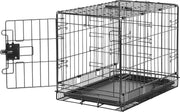 Foldable Extra Small Metal Dog Crate with Tray – Secure Indoor Cage 56cm