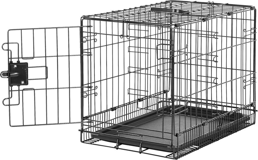 Foldable Extra Small Metal Dog Crate with Tray – Secure Indoor Cage 56cm