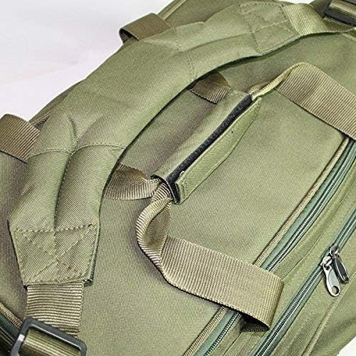 Carp Fishing Carryall & Rod Holdall Set 3+3 Green Insulated 12 Rod Capacity