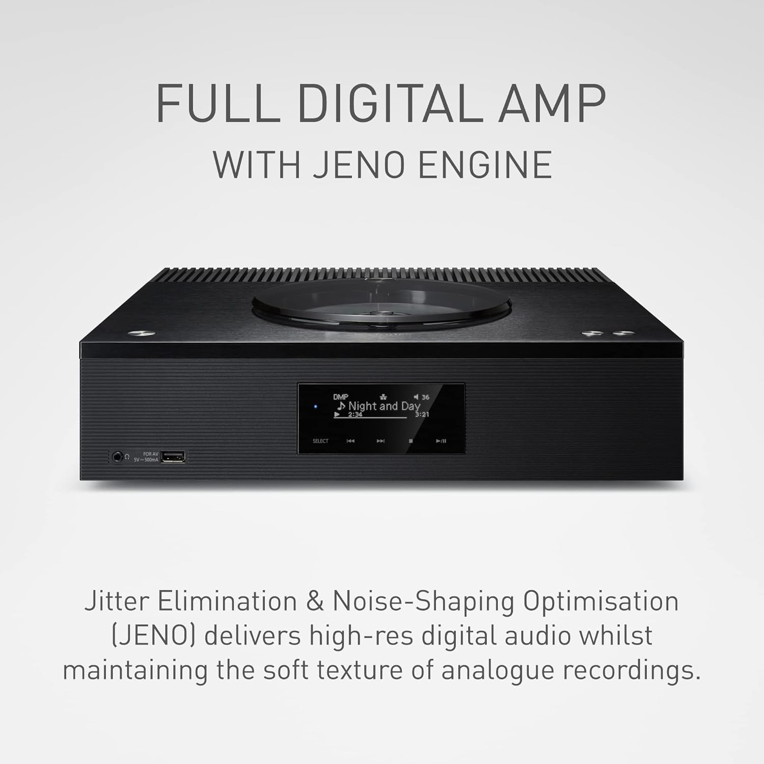 Network CD Receiver DAB+ Bluetooth WiFi AirPlay Phono USB
