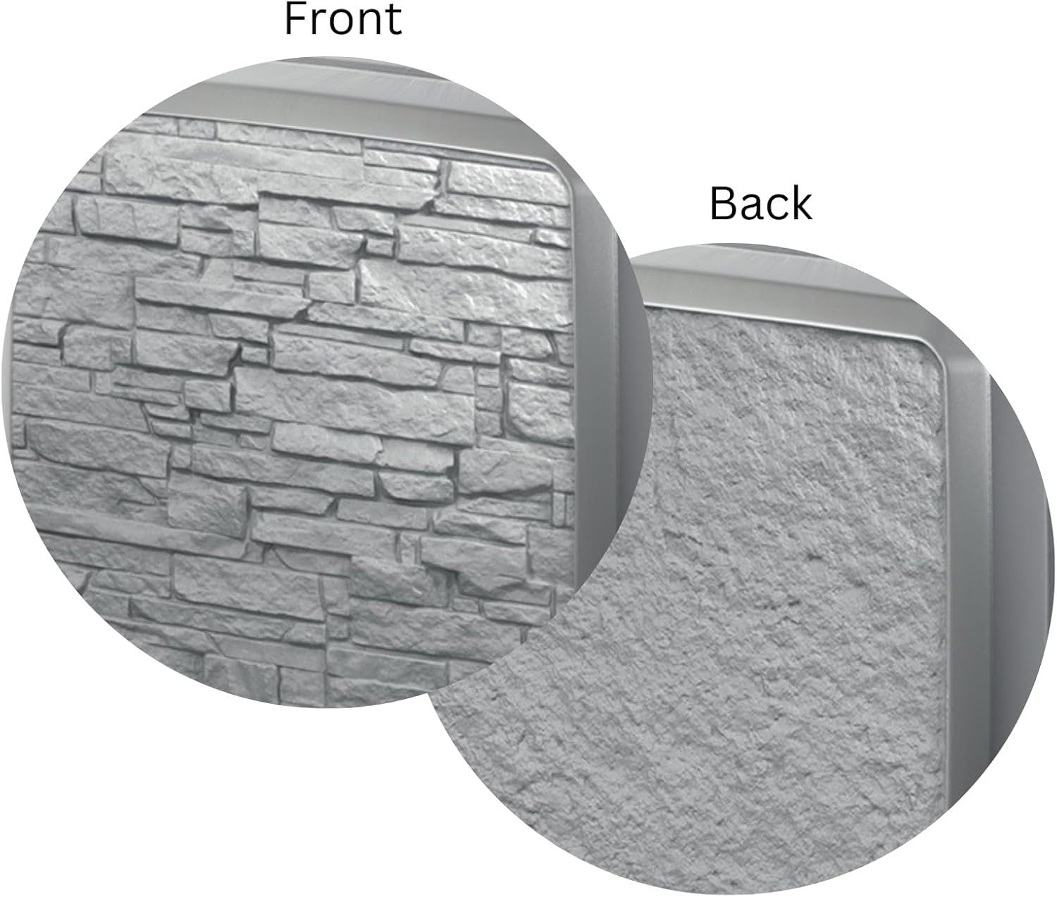 250L Grey Textured Slate Effect Water Butt Tank Large Garden Rain Collector