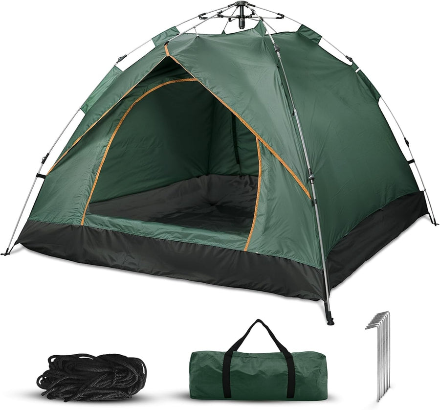 4 Person Automatic Camping Tent Hydraulic Dome Waterproof