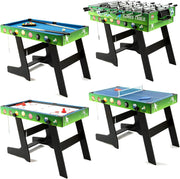 4ft 4 in 1 Multi Game Table Pool Foosball Ping Pong Hockey