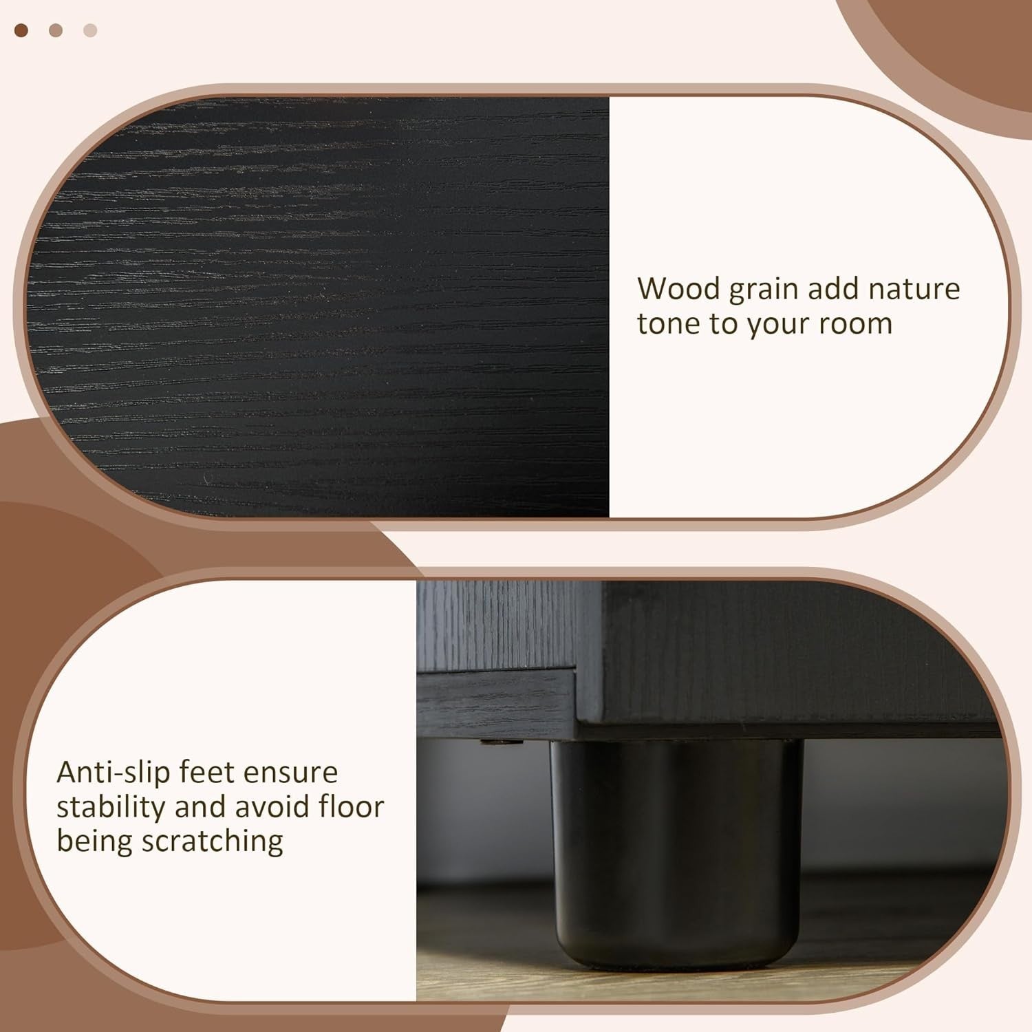 Black Lockable Storage Cabinet 80x40x80cm 2 Shelf Office Cupboard