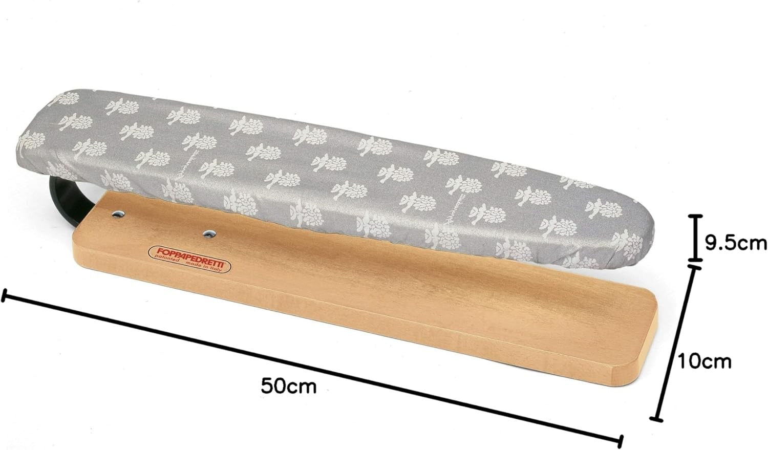 Tabletop Ironing Board Wooden Base Compact Space Saver Heat Resistant