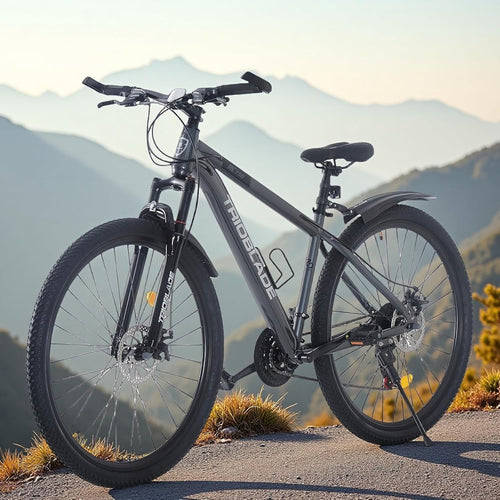 Mountain Bike 21 Speed Front Suspension Disc Brake 26 Inch Alloy Frame