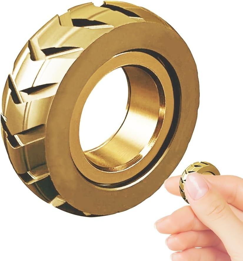 Magnetic Fidget Ring Slider EDC Stress Relief Spin Toy