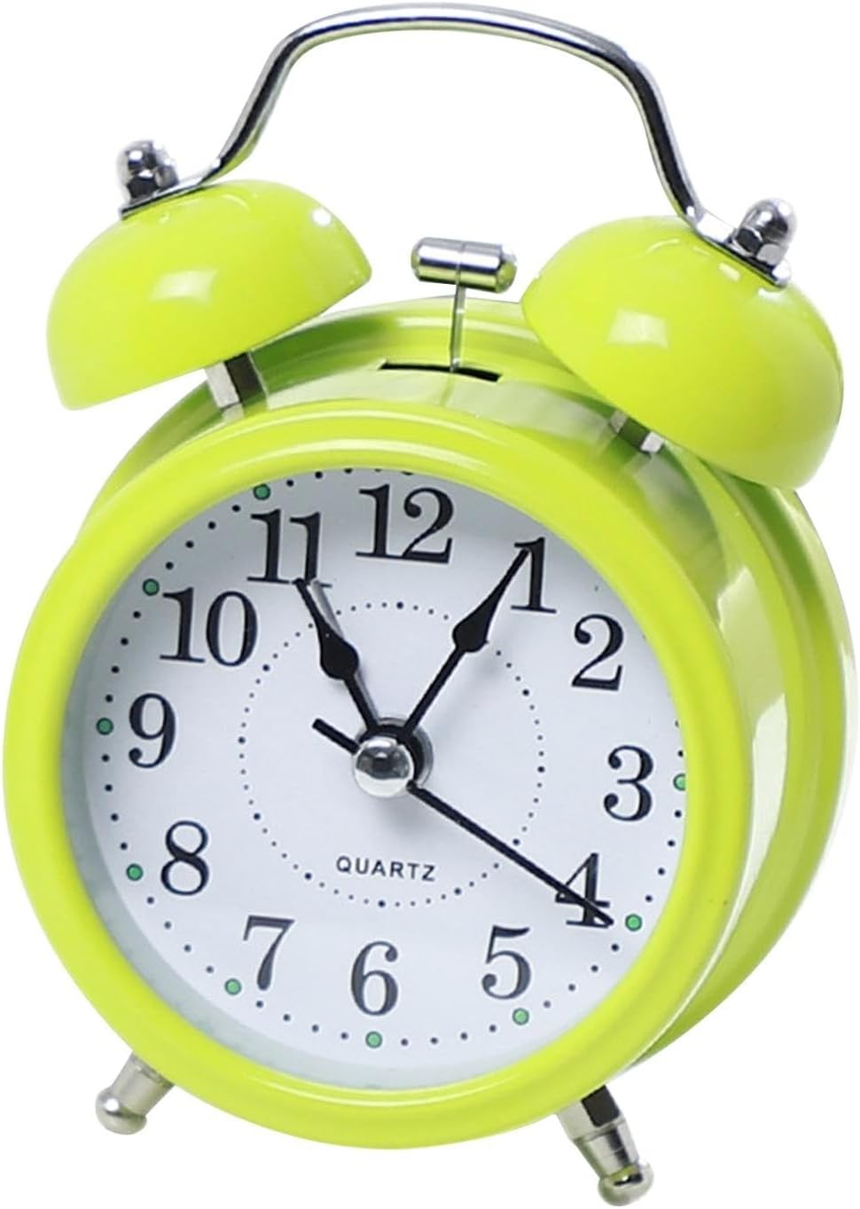 5 Pack Twin Bell Alarm Clocks Luminous Dial Backlight Heavy Sleepers