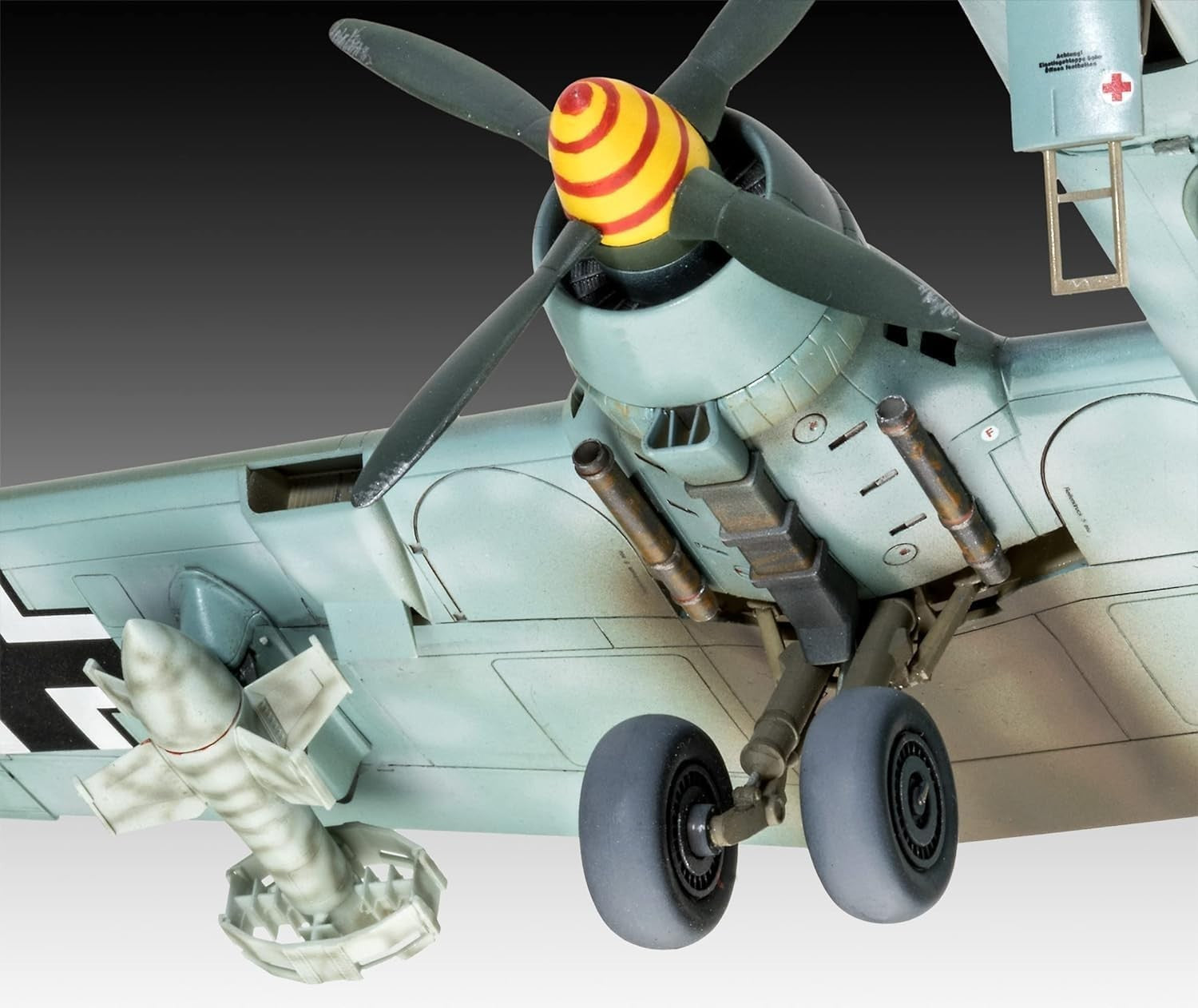 1:72 Scale He177 A-5 WWII Aircraft Model Kit | Unpainted Plastic Build Set