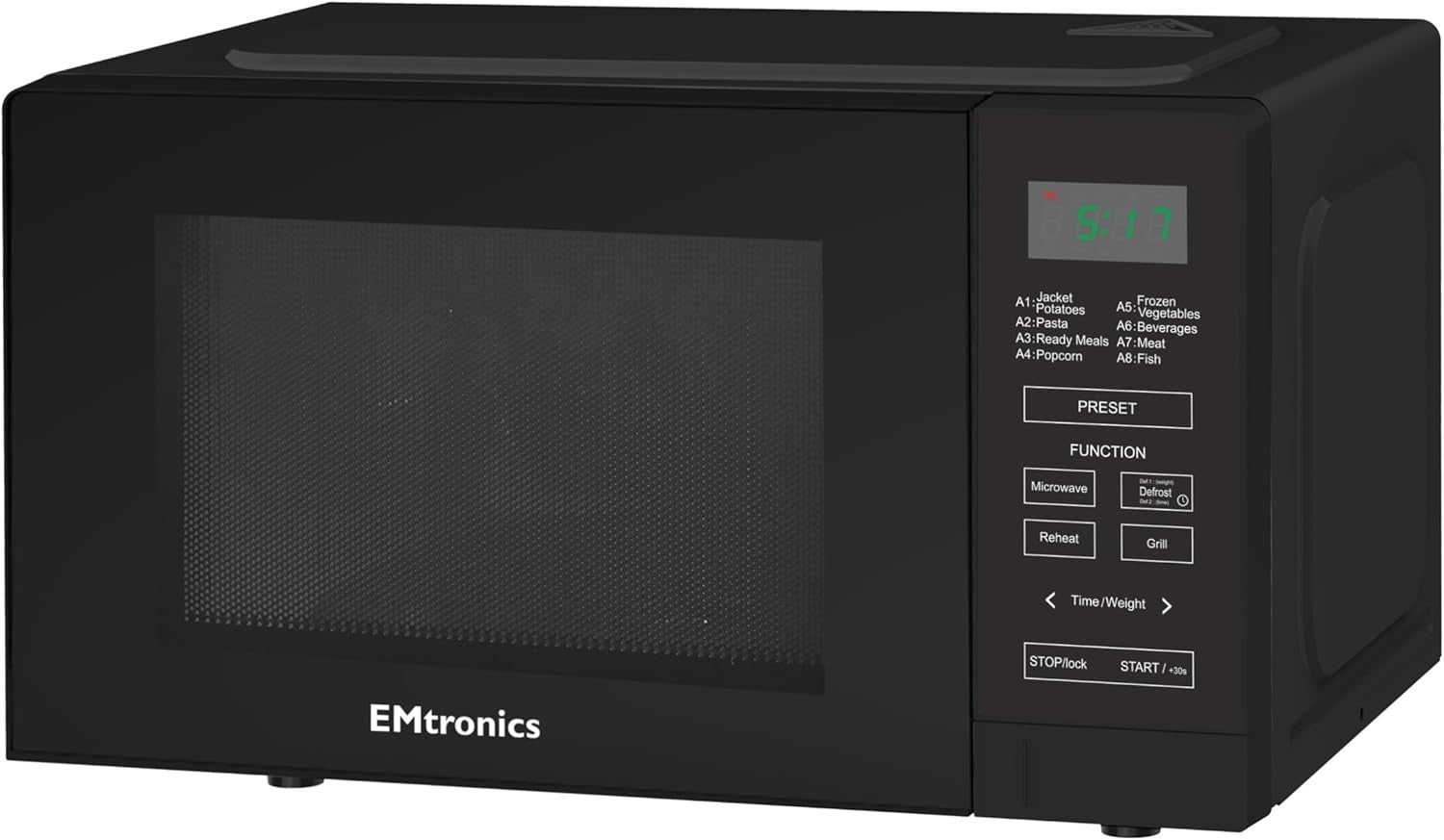 6.3L Health Grill Air Fryer + 20L Microwave Grill Set Temp Probe 60min