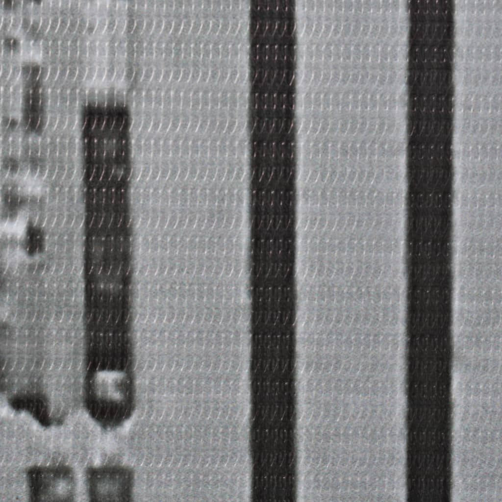 New York Black & White Folding Room Divider 120x170cm Wood Screen