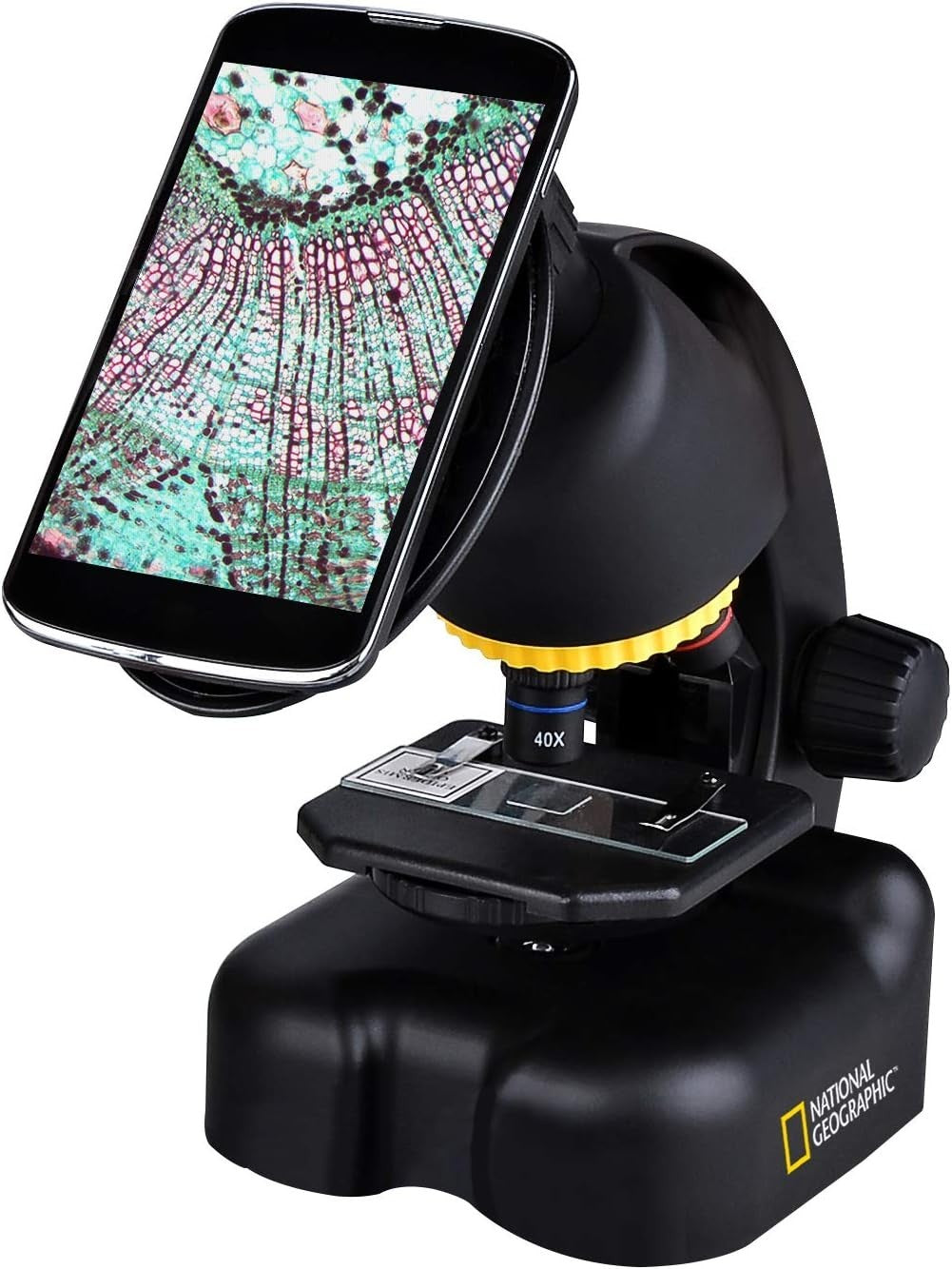50/360 Telescope & 1200X Microscope Starter Kit with Smartphone Holder