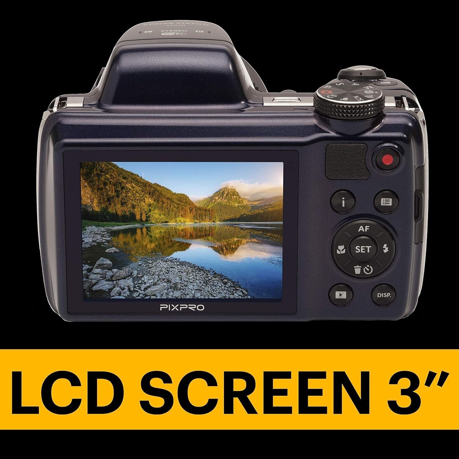 52X Optical Zoom Digital Bridge Camera 16MP Full HD 1080P LCD