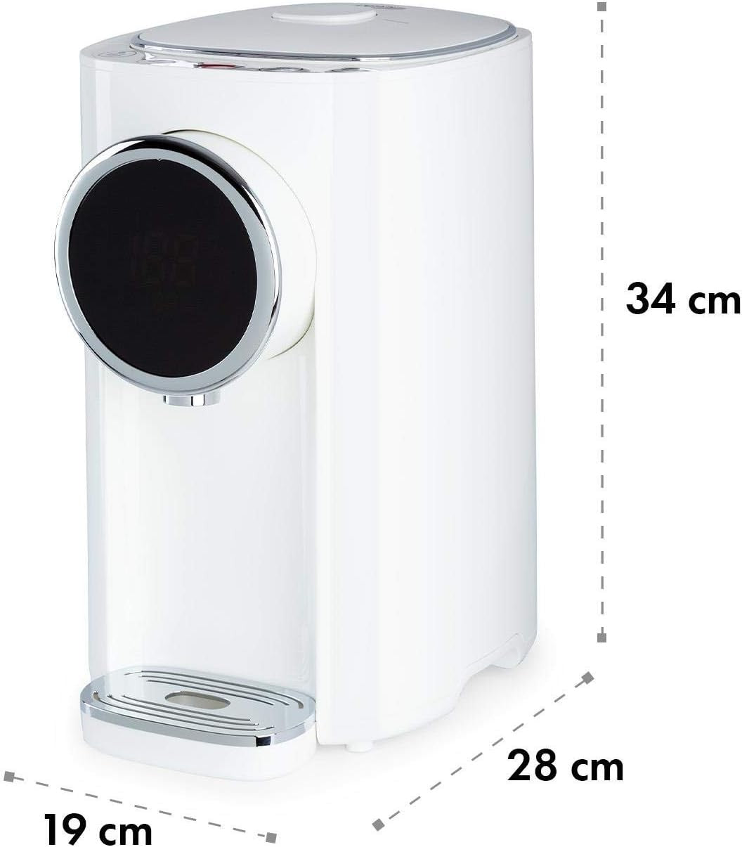 Instant Hot Water Dispenser 5L LCD Touch Control Stainless Steel Safe